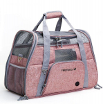 Transportavimo krep&scaron;ys Freedog Crossworld, 51x23x35cm, rudas