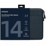 INNOSTYLE 14" NE&Scaron;IOJAMOJO KOMPIUTERIO KREP&Scaron;YS VANDENIUI ATSPARUS DĖKLAS OMNIPROTECT SLIM BLUE