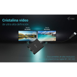 HDMI adapteris - I-Tec - 4K - USB Type-A - USB Type-C - 2 monitoriai