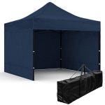 Greitosios prekybos paviljonas 3x3 m 3 sienos mėlynos
