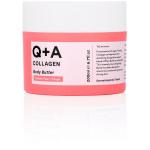 Kūno sviestas Q+A Collagen Body Butter, su kolagenu, 200 ml