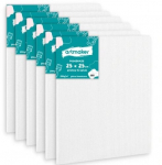 Tapybos drobės Artmaker, 25x25 cm, 6 vnt.