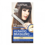 "Kativa" brazilų tiesinimo rinkinys su keratinu plaukams tiesinti 225 ml