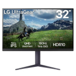 Monitorius LG UltraGear | 32GS85Q-B | 32 in | Nano IPS | QHD 2560 x 1440 at 180 Hz | 350 cd/m&sup2;