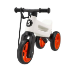 Balansinis dviratukas Funny Wheels Rider Super Sport, baltas/oranžinis