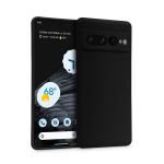 Crong Color Cover &ndash; dėklas, skirtas &bdquo;Google Pixel 7 Pro&ldquo; (juodas)