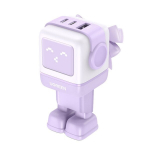 USB-C įkroviklis - UGREEN - Uno - 65W - 3 prievadai - GaNFast - Mielas robotas