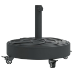 Skėčio nuo saulės pagrindas su ratukais 38/48mm stulpams, 27kg