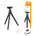 Lankstus trikojis fotoaparatui + nuotolinio valdymo pultas K&F Concept KF09.129