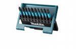 Galvučių rinkinys Makita E-12011 Impact Black Bit-Set, 10 vnt.
