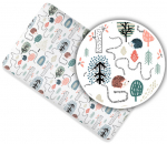 Paklodė su guma medvilnė MyBaby, 140x70