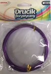 Floristinės vielos 3mx2mm violetinės - Brewis