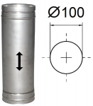 Teleskopinis kamino vamzdis Akvilon L310xD100mm