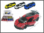 Kinsmart Bugatti Divo 1:38 metalinis modelis su atidaromomis durimis