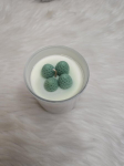 Rankų darbo žvakė inde