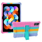 &bdquo;Popit&ldquo; Bubble Kickstand mink&scaron;to silikono (TPU) dėklas - rožinis (Redmi Pad SE 11")