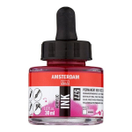 Akrilinė ra&scaron;alo buteliukas Amsterdam 30ml violetinė raudona