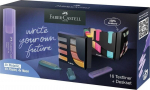 Faber-castell Textliner 1546 žymekliai, 16 vnt. rinkinys su stovu