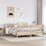 Lovos rėmas be čiužinio, 180x200cm, pu&scaron;ies medienos masyvas