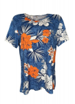 Mar&scaron;kinėliai moterims, mėlyni/oranžiniai, XXXL/XXXXL