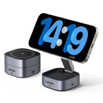 Ugreen 20w Qi belaidė įkrovimo stotelė su Usb-c kabeliu