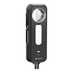 INSTA360 metalinis apsauginis korpusas su objektyvo dangteliu PULUZ, skirtas Insta360 X4