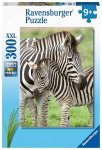 Dėlionė su zebrais Ravensburger Zebra Love, 300 d.