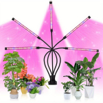 Augalų auginimo lempa USB LED fitolampa., 2 galvutės USB prievadas