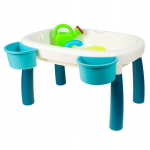 Vaikų smėlio dėžė mokomasis stalas 2-in-1