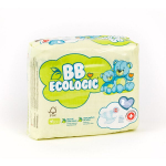 Ekologi&scaron;kos sauskelnės BB ECOLOGIC 2 (3-6 kg), 32 vnt.
