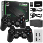HDMI 4K HDTV vaizdo žaidimų konsolė, M8 retro žaidimų konsolė su 2 belaidžiais valdikliais 4k žaidimų lazda, 100 % visi&scaron;kai naujas