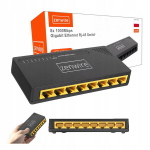Komutatorius 8 prievadų Gigabit Ethernet 1000 Mbps LAN Zenwire SG1008