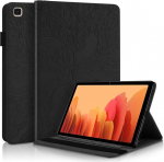 Succtop dėklas, skirtas Galaxy Tab A7 10.4 colių 2022/2020, folio atverčiamas Pu odos apsauginis dėklas Galaxy Tab A7 su ra&scaron;iklio laikikliu, stovo piniginės dėklas, skirtas plan&scaron;etiniam kompiuteriui Samsung Galaxy Tab A7 T500/t509/t505/t507, juodas