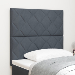 Lovos galvūgalis deimantų blokų dizainas tamsiai pilkas 90 cm velvetas,Lovos galvūgalis deimantų blokų dizainas tamsiai pilkas 180 cm velvetas