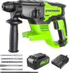 Greenworks Gd24sds2 Akumuliatorinis suktuvas su Sds, be&scaron;epetėlis variklis