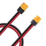 Zkeeshop xt60 male į xt60 female 12awg xt60 adapterio ilgintuvas, suderinamas su elektrine (1.8m us)