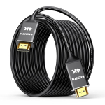 Highwings ilgas 4k Hdmi kabelis 15 metrų, sieninis Cl3 įvertinimas 18gbps Hdmi kabelis 2.0, didelės spartos Hd ekranuotas laidas palaiko Hdr10 Arc Hdcp2.2, suderinamas su ne&scaron;iojamuoju kompiuteriu, Pc, Hdtv, projektoriumi