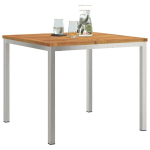 lauko valgomojo stalas 90x90x74.5 cm i&scaron; akacijos medžio