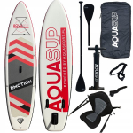 Sup rinkinys Aquasup Emotion 11' 335x84cm su irklu ir sėdyne iki 180kg!
