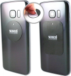 Scozzi&reg; 360&deg; universalus magnetinis telefono laikiklis į cd grotuvo lizdą automobilyje, juodas (modelis cd slot magnet)