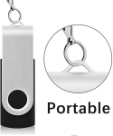 USB laikmena Kootion usb atmintinės 16 gb, 10 vienetų pakuotė, usb atmintinių rinkinys, 10 atmintinių, 16g spalvingas usb 2.0 atmintukas, 10 usb atmintinių pakuotė, metalinis usb atmintukas 16 gb, juodas