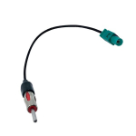 Micmxmo fakra į din iso adapterio kabelis automobilio radijui, skirtas audio hd radijo pagrindiniam įrenginiui cd media grotuvo imtuvui volkswagen vw radijo antenos adapterio kabelis 30 cm