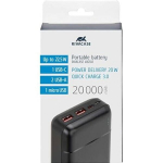 I&scaron;orinė baterija - RIVACASE - VA2102 - 20000mAh - 2 tipo-C įėjimai - 3 QC/PD i&scaron;ėjimai