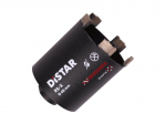 68 mm RS-X Distar Drill Master deimantinė karūna rozetėms gręžti (5 dantys, angos gale)