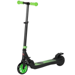 E-Scooter Elektrinis paspirtukas 120 W variklis 6 km nuvažiuojamas atstumas maks. 8 km/h Elektrinis paspirtukas nuo 6 metų Žalias + baltas, Žalia ir juoda