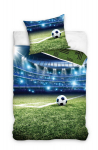 Medvilninė patalynė 140 x 200 futbolo aik&scaron;tės įvartis
