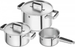 Zwilling Pure puodų rinkinys, 3 vnt., nerūdijantis plienas
