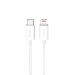 Puro Tpe Usb-c - Lightning 3m 20w baltas laidas