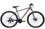 MTB dviratis 29" Discovery TopVelo BASTION MD CS rėmas-48 cm pilkai oranžinis