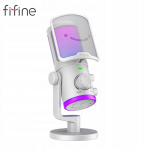 Fifine Am6w Usb Rgb Kondensatorinis Studijinis Mikrofonas